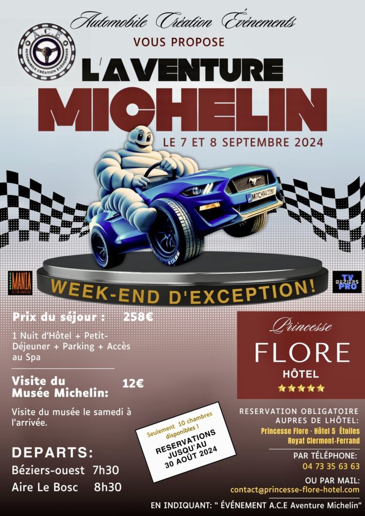 Details du Week end aventure MICHELIN