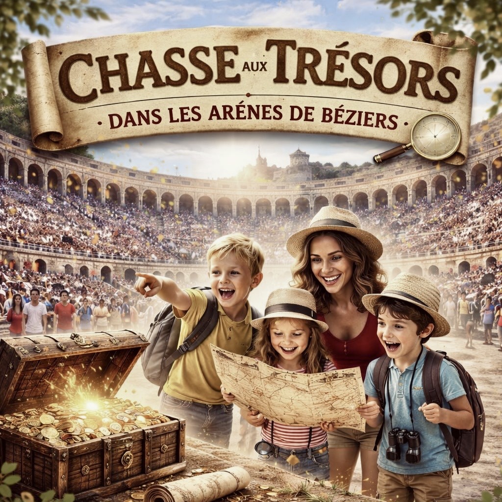Chasse aux trésors arènes de Béziers